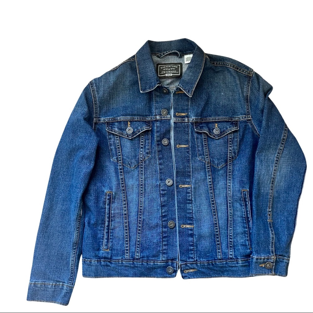 Levi Strauss Signature Gold Trucker Denim Jacket, Men’s M
